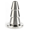 Mr. Steel Plug Cone Steel 7.5 x 3.5 cm - Poids 470gr